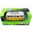 1963 Volkswagen VW T1 Bus Amarillo/Beige 1:24 Welly 22095