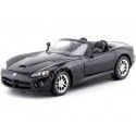 2003 Dodge Viper SRT-10 Cabrio Negro 1:24 Welly 22445