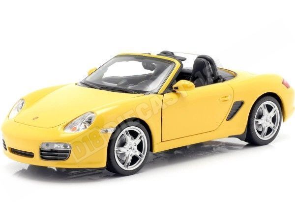 2012 Porsche 992 Boxter S Cabriolét Amarillo 1:24 Welly 22479