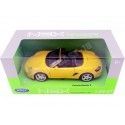 2012 Porsche 992 Boxter S Cabriolét Amarillo 1:24 Welly 22479