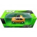 1957 Fiat Nuova 500 Amarillo Oscuro 1:18 Welly 18009