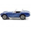 Cochesdemetal.es 1965 Shelby Cobra SC 427 Azul-blanco 1:24 Welly 24002