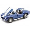 1965 Shelby Cobra SC 427 Azul-blanco 1:24 Welly 24002