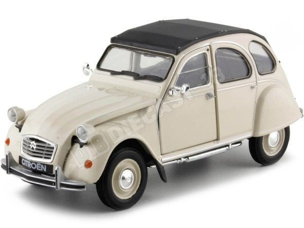 1982 Citroen 2CV 6 Charleston Beige 1:24 Welly 24009