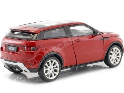 2011 Land Rover Range Rover Evoque Metallic Red 1:24 Welly 24021 2