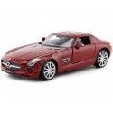 2010 Mercedes-Benz SLS AMG Gullwing (C197) Rojo 1:24 Welly 24025