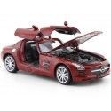 2010 Mercedes-Benz SLS AMG Gullwing (C197) Rojo 1:24 Welly 24025