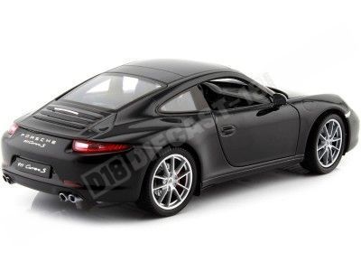 2012 Porsche 911 (991) Carrera S Negro 1:24 Welly 24040 2