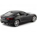 2015 Jaguar F-Type Coupe Negro 1:24 Welly 24060