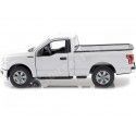 Cochesdemetal.es 2015 Ford F-150 Regular Cab Pickup Blanco 1:24 Welly 24063