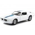 1972 Pontiac Firebird Trans AM Blanco 1:24 Welly 24075