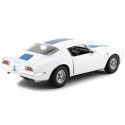 1972 Pontiac Firebird Trans AM Blanco 1:24 Welly 24075