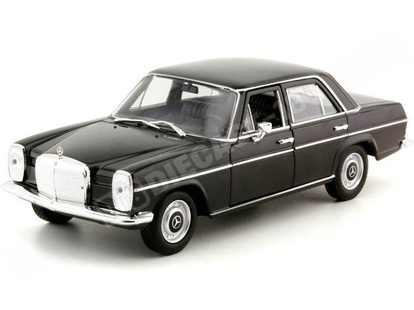 1973 Mercedes-Benz 220-8 (W115) Negro 1:24 Welly 24091