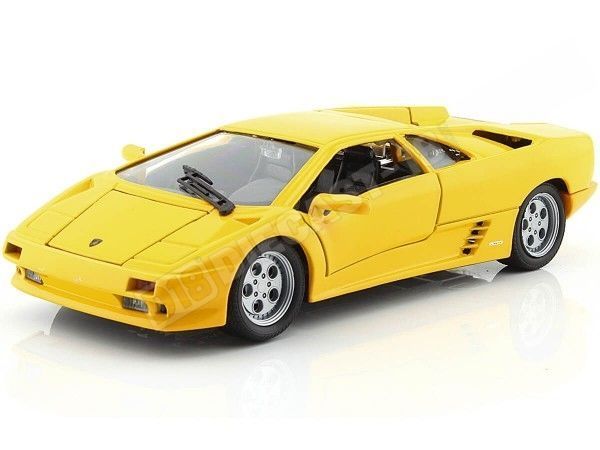 1995 Lamborghini Diablo Amarillo 1:24 Welly 29374