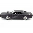 1970 Dodge Charger Dom "Fast & Furious IV" Matt Black 1:24 Jada Toy...