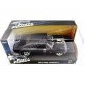 1970 Dodge Charger Dom "Fast & Furious IV" Matt Black 1:24 Jada Toy...