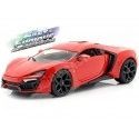 Cochesdemetal.es 2014 Lykan Hypersport "Fast & Furious 7" Red 1:24 Jada Toys 97377 253203003