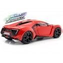 Cochesdemetal.es 2014 Lykan Hypersport "Fast & Furious 7" Red 1:24 Jada Toys 97377 253203003