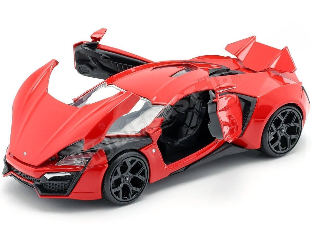 Voiture Miniature de Collection JADA TOYS 1-24 - LYKAN Hypersport - Fast  And Furious 7 - Red - 97377R - Voiture - Achat & prix