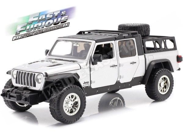 2021 Jeep Gladiator "Fast & Furious 9" Gris Plateado 1:24 Jada Toys...