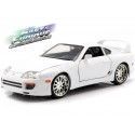 Toyota Supra MK IV Fast & Furious 7 1:24 Blanco - Réplica Coche Meta