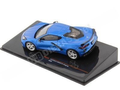 2020 Chevrolet Corvette (C8) Stingray Azul Metalizado 1:43 IXO Models MOC316 2