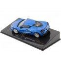 2020 Chevrolet Corvette (C8) Stingray Azul Metalizado 1:43 IXO Models MOC316