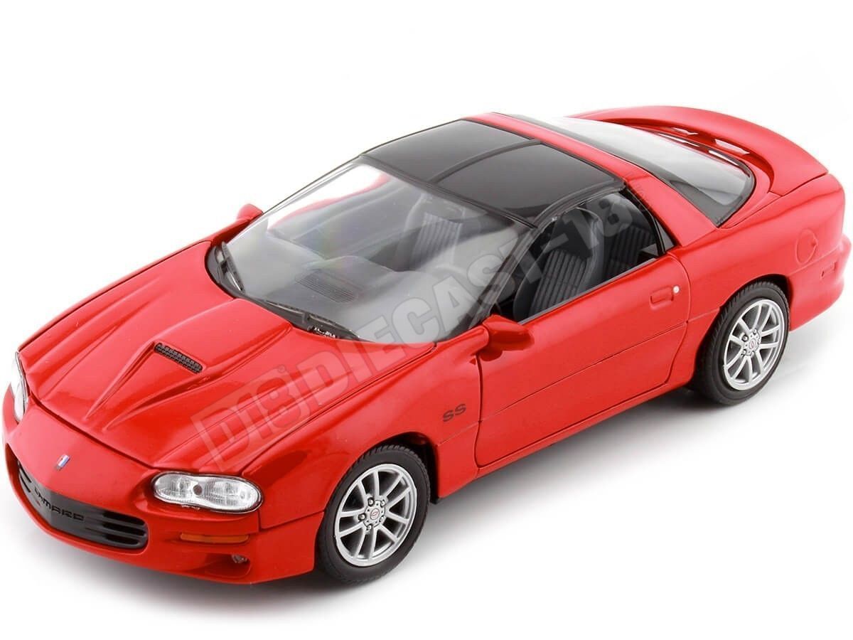 2002 Chevrolet Camaro SS Rojo 1:24 Welly 22424