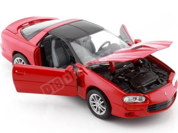 2002 Chevrolet Camaro SS Rojo 1:24 Welly 22424