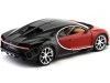 Cochesdemetal.es 2016 Bugatti Chiron Rojo / Negro 1:18 Bburago 11040