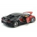 Cochesdemetal.es 2016 Bugatti Chiron Rojo / Negro 1:18 Bburago 11040