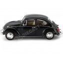 Cochesdemetal.es 1959 Volkswagen VW Kafer Hard Top Negro 1:24 Welly 22436