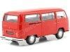 Carsdemetal.es 1972 Volkswagen VW T2 Red 1:24 Welly 22472