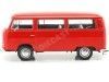 Carsdemetal.es 1972 Volkswagen VW T2 Red 1:24 Welly 22472