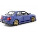 Cochesdemetal.es 2010 Subaru Impreza WRX STi Azul 1:24 Welly 22487