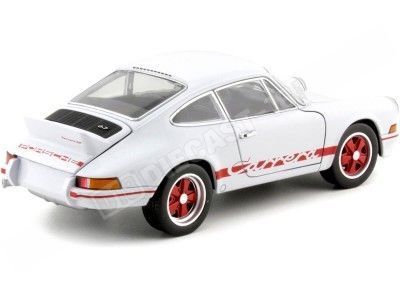1973 Porsche 911 Carrera RS 2.7 Blanco 1:24 Welly 24086 2