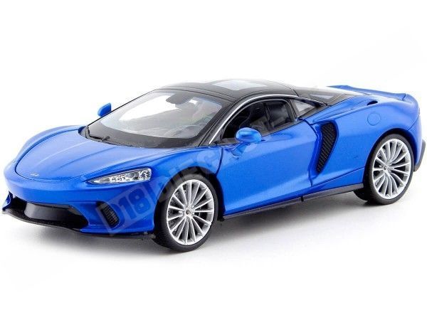 2019 McLaren GT Azul Metalizado 1:24 Welly 24105