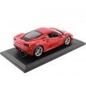 2015 Ferrari 488 GTB Cereza Red 1:18 Bburago 16008