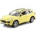 2018 Porsche Cayenne Turbo Amarillo 1:24 Bburago 21056