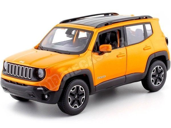 2014 Jeep Renegade Naranja Metalizado 1:24 Maisto 31282