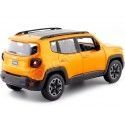 2014 Jeep Renegade Naranja Metalizado 1:24 Maisto 31282