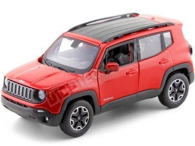 2014 Jeep Renegade Rojo 1:24 Maisto 31282