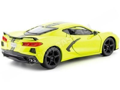 2020 Chevrolet Corvette Stingray Coupe Z51 Amarillo 1:24 Maisto 31527 2