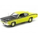 1971 Plymouth Duster 340 Hardtop Yellow 1:18 Auto World AMM1154