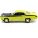 1971 Plymouth Duster 340 Hardtop Yellow 1:18 Auto World AMM1154