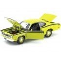 1971 Plymouth Duster 340 Hardtop Yellow 1:18 Auto World AMM1154