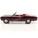 1967 Chevrolet Chevelle SS Convertible Granate 1:18 Auto World AMM1244