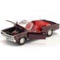 1967 Chevrolet Chevelle SS Convertible Granate 1:18 Auto World AMM1244