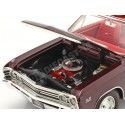 1967 Chevrolet Chevelle SS Convertible Granate 1:18 Auto World AMM1244