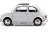 Cochesdemetal.es 1957 Fiat Nuova 500 Blanco 1:24 Welly 22515